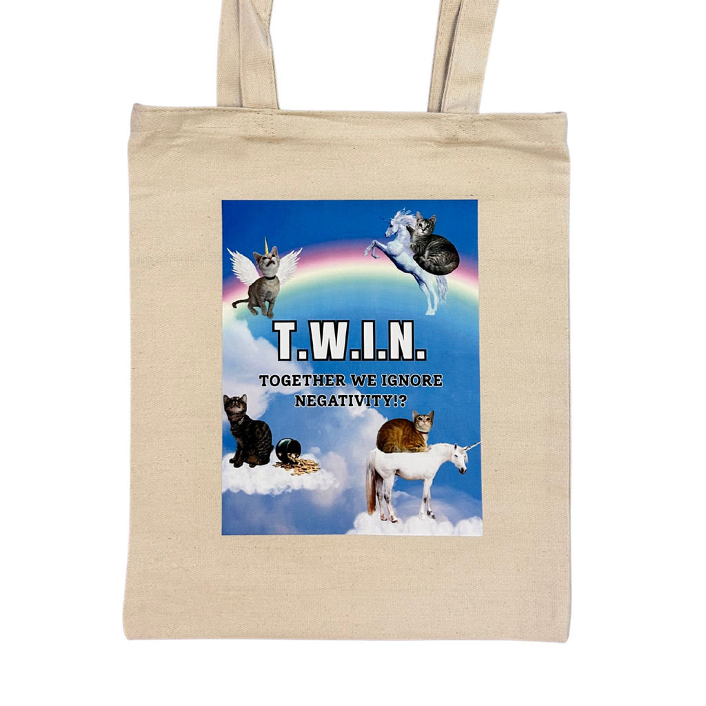 T.W.I.N. Tote — Together We Ignore Negativity!?