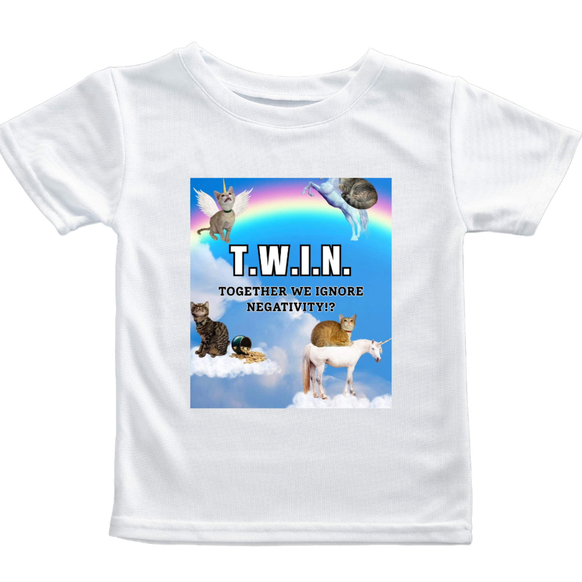 T.W.I.N. Tee — Together We Ignore Negativity!?